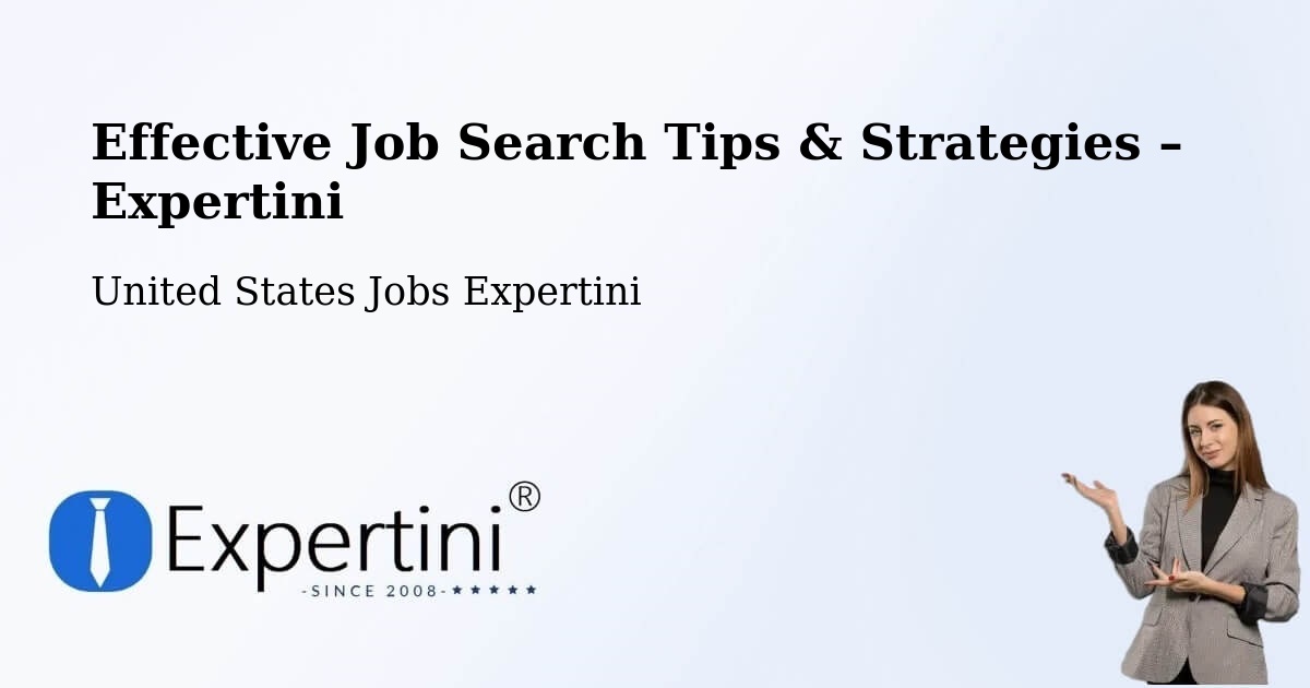 Job Search Tips & Strategies for Job Seekers – Unity - Unity, United States Jobs Expertini