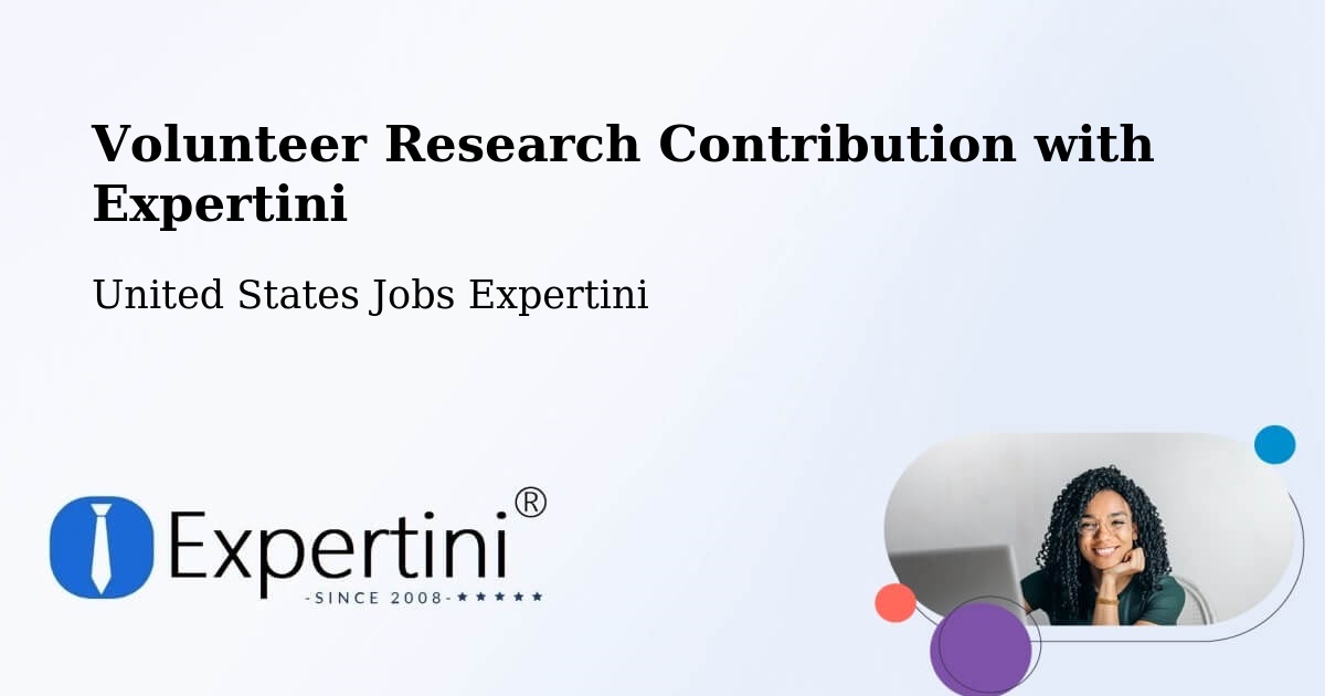 Volunteer Research Contribution Program – Unity - United States Jobs Expertini